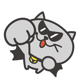 拳を突き上げるギャートラル