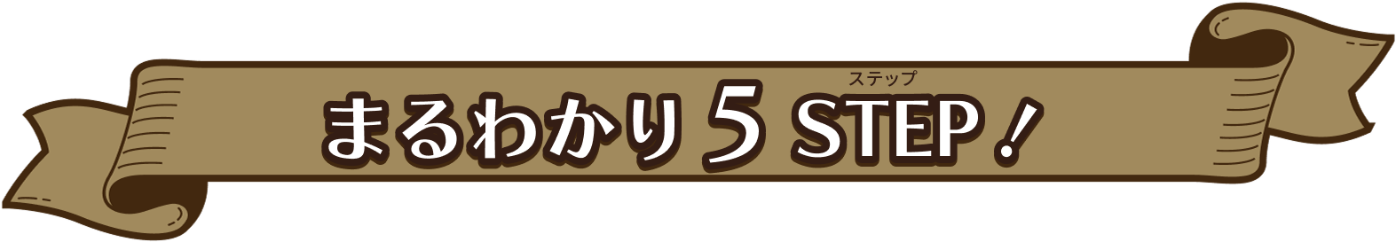 まるわかり5STEP!
