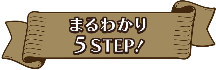 まるわかり5STEP!